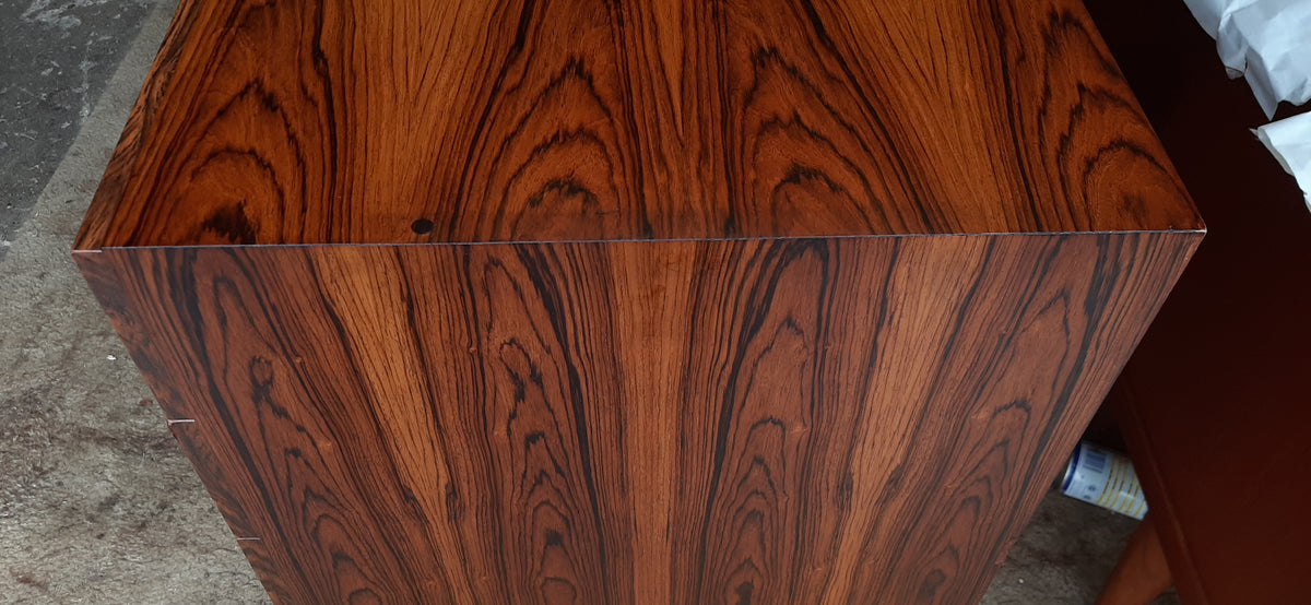 REFINISHED Danish MCM Brazilian Rosewood Sideboard Credenza 79