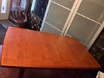 Danish MCM Extension Dining Table Hans Wagner style REFINISHED 66