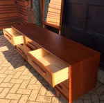 MCM Teak Queen Bed, 9 Drawers Dresser, Nightstands, Mirror- REFINISHED - Mid Century Modern Toronto 3