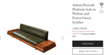 REFINISHED will be REUPHOLSTERED Mid Century Modern A. Pearsall 1709-s Sofa 15