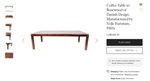 REFINISHED Danish MCM Rosewood Coffee Table by H. Kjaernulf, PERFECT 9