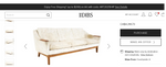 REFINISHED & REUPHOLSTERED in Maharam MCM Teak Loveseat & Armchair by Huber, Perfect 10