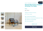 A pair MCM Teak Lounge Chairs by J.Kuypers will be REFINISHED REUPHOLSTERED 9