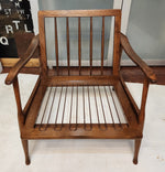 REFINISHED Danish Mid-Century Modern Lounge Chair 9