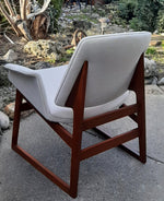 REFINISHED Danish Mid-Century Modern Teak Lounge Chair by Illum Wikkelsø 14