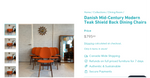 6 RESTORED Danish MCM Teak Shield Back Chairs by A. H. Olsen, will be REUPHOLSTERED 7