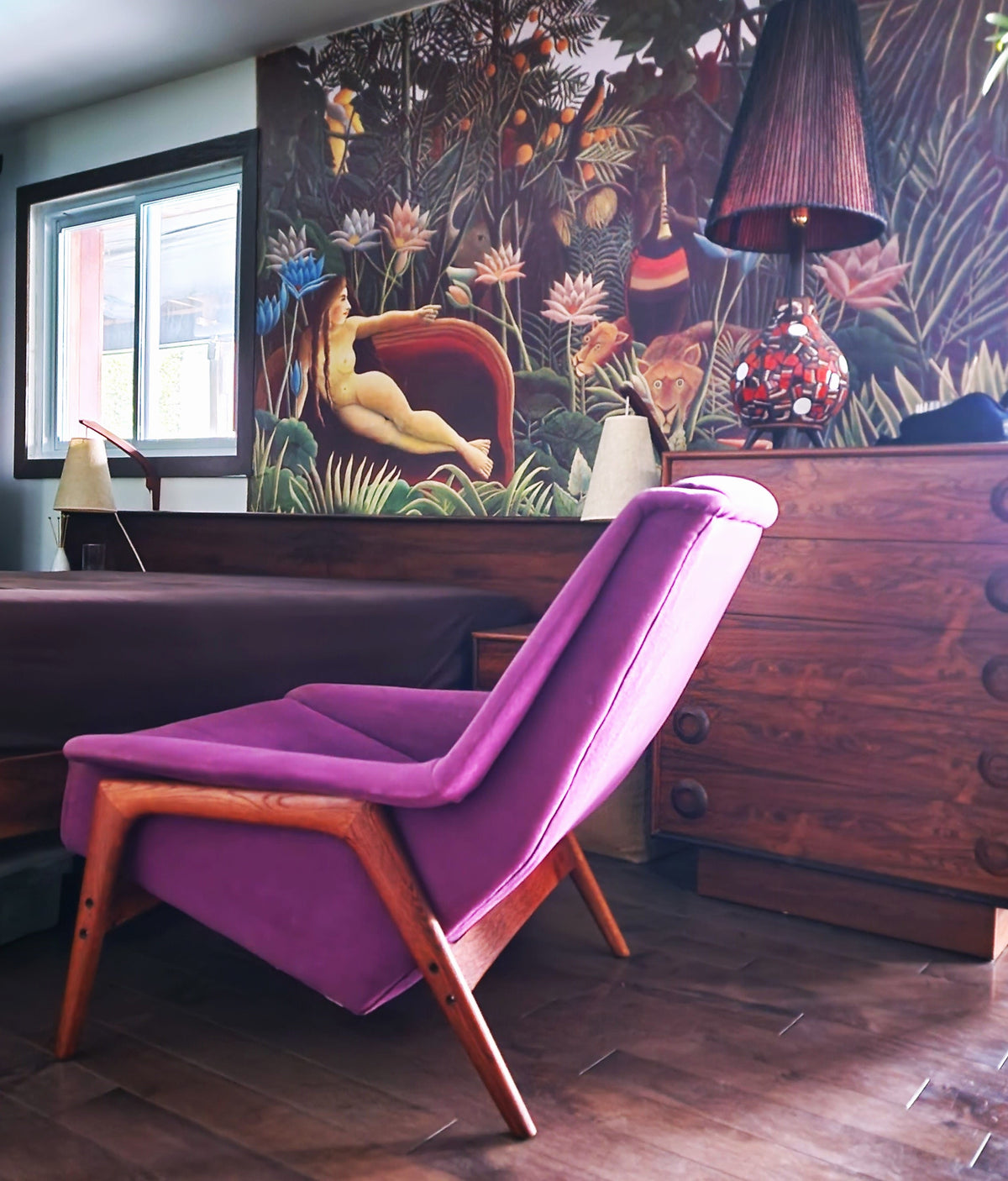 RESTORED Mid Century Modern Folke Ohlsson Lounge Chair by Dux