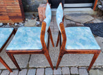 6 Danish Mid Century Modern rosewood chairs by Johannes Andersen 8