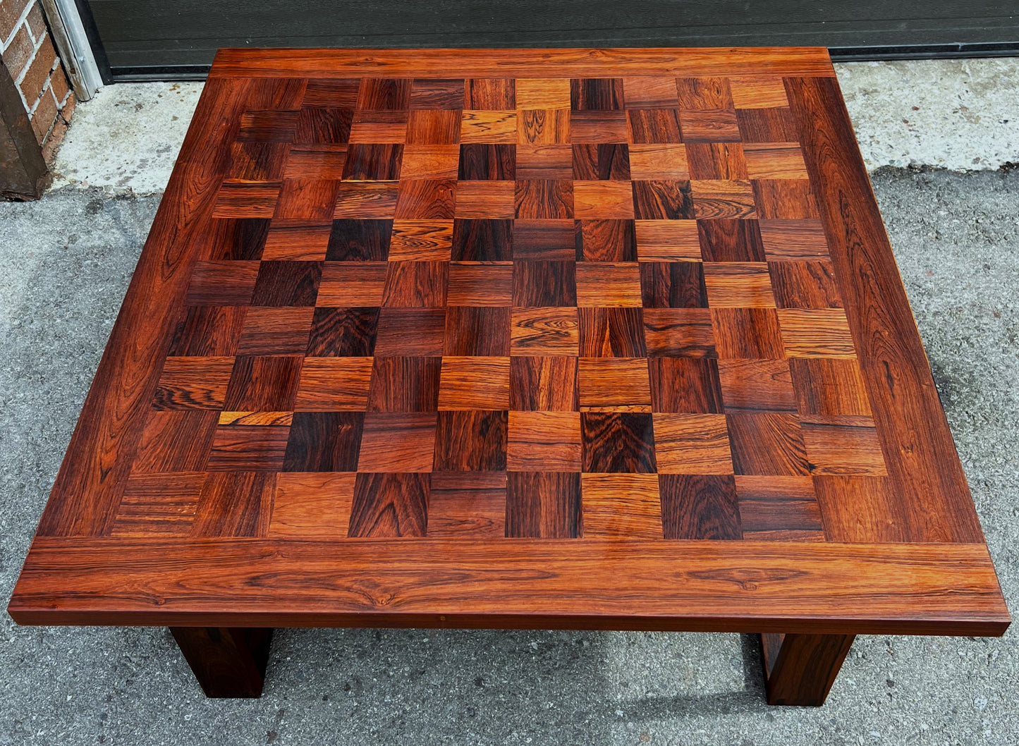 REFINISHED Mid Century Modern Rosewood Coffee Table by A. Vodder for France & Son