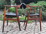 2 REFINISHED Mid Century Modern Teak Armchairs by T. Harlev for Farstrup 6