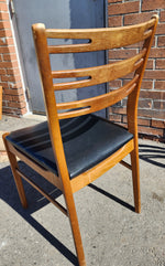 4 RESTORED Danish Mid Century Modern Teak Chairs by Farstrup, model 210, One FREE 11