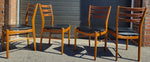 4 RESTORED Danish Mid Century Modern Teak Chairs by Farstrup, model 210, One FREE 9