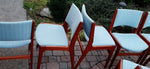 8 RESTORED Danish Mid Century Modern Teak Chairs by J. Andersen 5