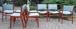 8 RESTORED Danish Mid Century Modern Teak Chairs by J. Andersen 6