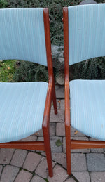 8 RESTORED Danish Mid Century Modern Teak Chairs by J. Andersen 7