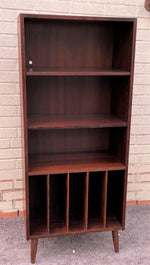 RESTORED Danish MCM Rosewood Record or Display Cabinet 22