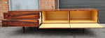 REFINISHED Danish Mid Century Modern Rosewood Console 86
