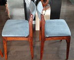 4 Danish MCM Brazilian Rosewood Chairs by Erik Buch REUPHOLSTERED in grey wool mohair 6