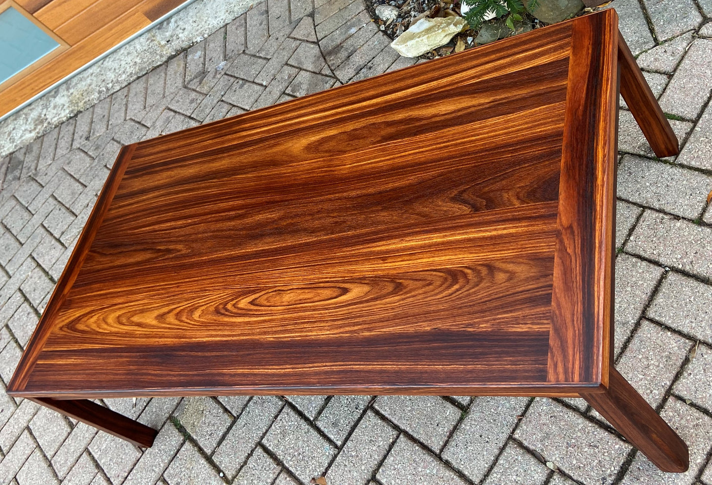 REFINISHED Danish Mid Century Modern Rosewood Coffee Table, PERFECT
