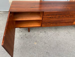 REFINISHED Danish Mid Century Modern Rosewood Credenza 90.5