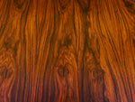 REFINISHED Danish Mid Century Modern Rosewood Table Round w 1 Leaf, 47