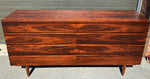 REFINISHED Danish MCM Rosewood Credenza Dresser 8 Drawers by Vinde Møbelfabrik 3