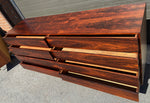 REFINISHED Danish MCM Rosewood Credenza Dresser 8 Drawers by Vinde Møbelfabrik 8