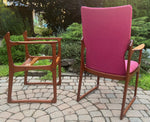 CHOOSE FABRIC! 2 REFINISHED Danish Mid Century Modern Teak Armchairs by Jacob Kjær 3
