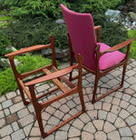 CHOOSE FABRIC! 2 REFINISHED Danish Mid Century Modern Teak Armchairs by Jacob Kjær 4