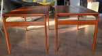REFINISHED Danish Mid Century Modern Teak Accent Table by Trioh (2 available) 3