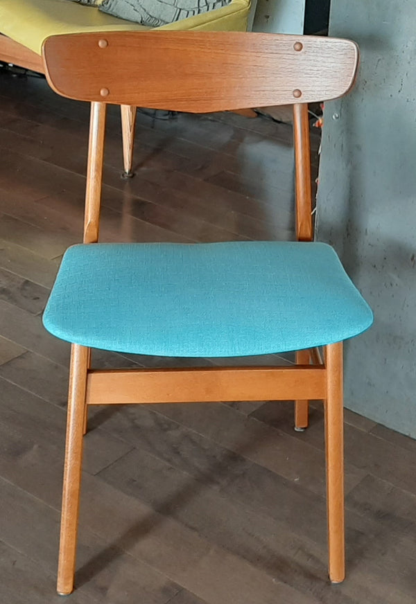 Single Danish MCM Teak Chair by Farstrup, Perfect