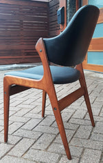 REFINISHED Danish Mid-Century Modern Teak Chair by Ejvind A. Johansson for Gern Mobelfabrik 5