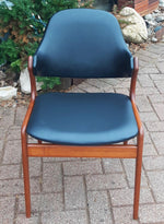 REFINISHED Danish Mid-Century Modern Teak Chair by Ejvind A. Johansson for Gern Mobelfabrik 7