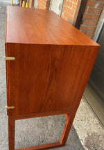 REFINISHED Danish MCM Teak Cabinet by Peter Hvidt and Orla Molgaard-Nielsen, Perfect 11