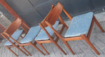 4 Danish MCM Teak Chairs by Erik Buch REFINISHED 11