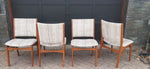4 Danish MCM Teak Chairs by Johannes Andersen RESTORED 3
