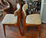 4 RESTORED Danish Mid Century Modern Teak Chairs by Schønning & Elgaard 4