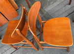 4 REFINISHED Danish Mid Century Modern Teak Chairs by Borge Mogensen 5