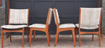 4 Danish MCM Teak Chairs by Johannes Andersen RESTORED 6