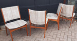 4 Danish MCM Teak Chairs by Johannes Andersen RESTORED 8