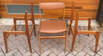 6 REFINISHED Mid Century Modern Teak Chairs by Erik Buch 5