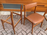 6 REFINISHED Mid Century Modern Teak Chairs by Erik Buch 6