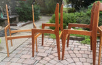 6 REFINISHED Mid Century Modern Teak Chairs by Erik Buch 7