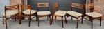 6 RESTORED Danish Mid Century Modern Teak Chairs will be REUPHOLSTERED 1