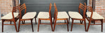 6 RESTORED Danish Mid Century Modern Teak Chairs will be REUPHOLSTERED 2