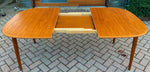 RESTORED Mid Century Modern Teak Table Selfstoring by Skovmand & Andersen, 58-78