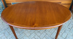 REFINISHED Danish Mid Century Modern Teak Table w 2 Leaves by A.H.Olsen, 64