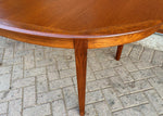 REFINISHED Danish Mid Century Modern Teak Table w 2 Leaves by A.H.Olsen, 64