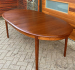 REFINISHED Danish Mid Century Modern Teak Table w 2 Leaves by A.H.Olsen, 64