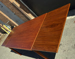 REFINISHED Danish MCM Teak Draw Leaf Table by H. Kjaernulf  68